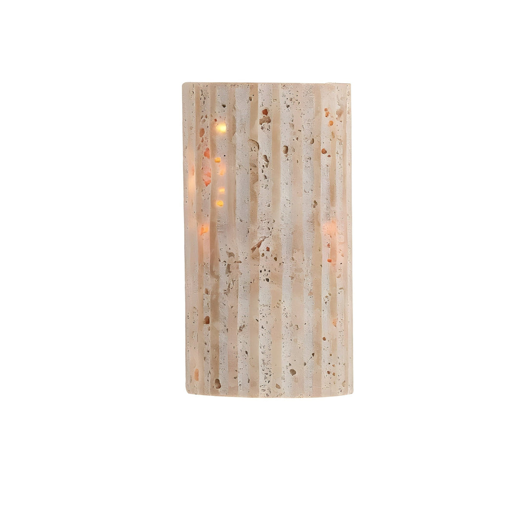 Væglampe i naturlig sten - elegant design