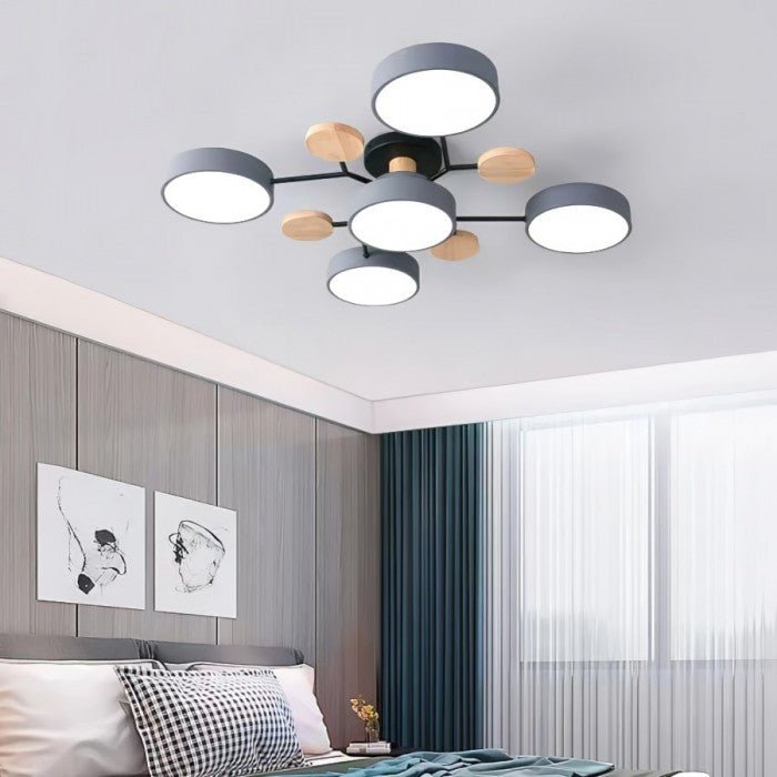Skandinavisk Loftslampe – Forgrenet Design, Elegant og Bæredygtig med LED-teknologi