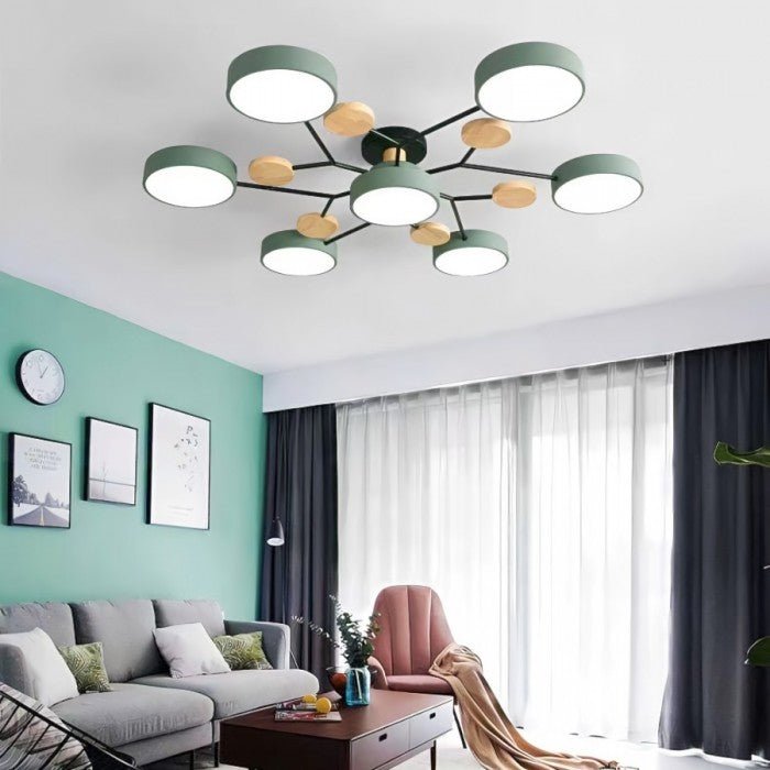Skandinavisk Loftslampe – Forgrenet Design, Elegant og Bæredygtig med LED-teknologi