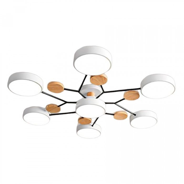 Skandinavisk Loftslampe – Forgrenet Design, Elegant og Bæredygtig med LED-teknologi