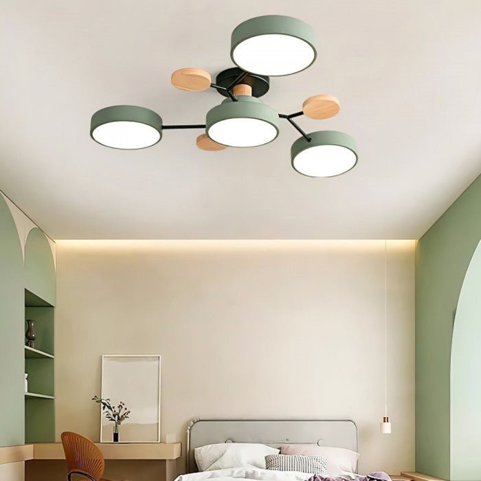 Skandinavisk Loftslampe – Forgrenet Design, Elegant og Bæredygtig med LED-teknologi
