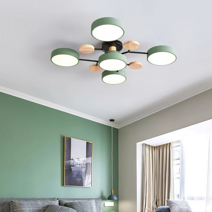 Skandinavisk Loftslampe – Forgrenet Design, Elegant og Bæredygtig med LED-teknologi