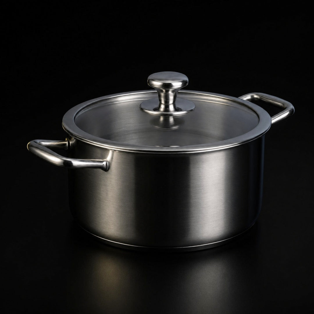 Kogegryde i titanium med låg, PFAS-fri