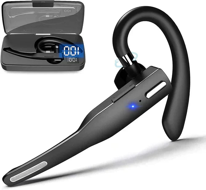 Trucker Dual Mic Bluetooth 5.1 trådløst headset med støjreduktion