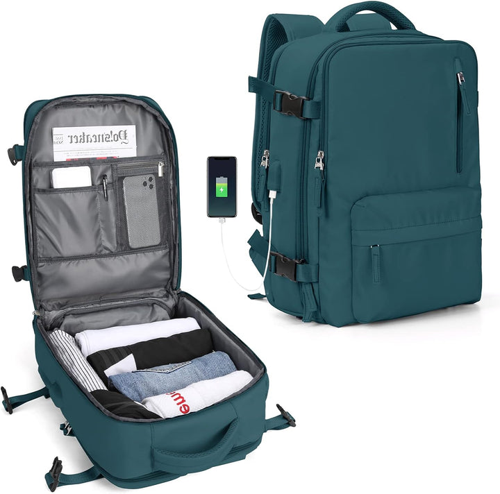 Laptoptaske med flere rum og justerbar rem