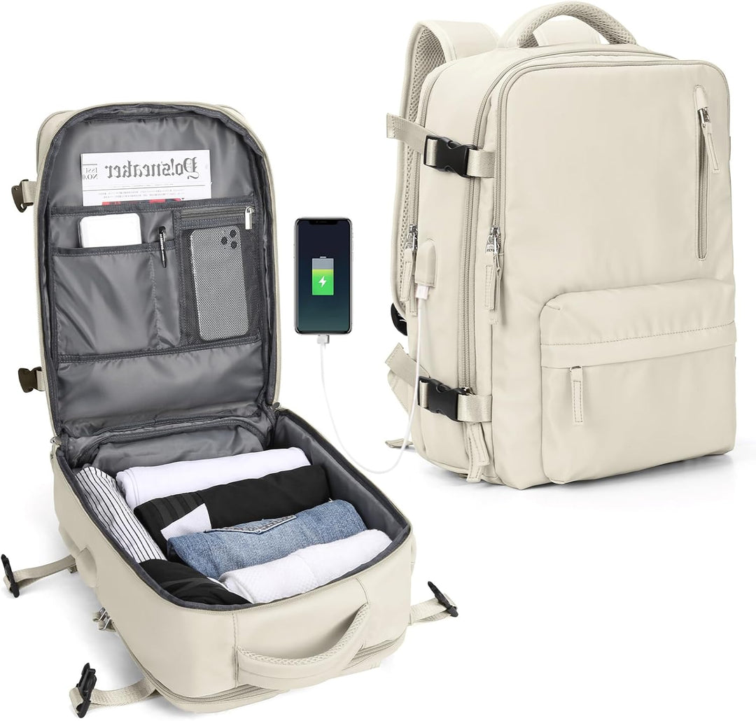 Laptoptaske med flere rum og justerbar rem