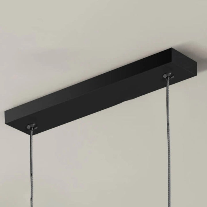 Arisha moderne LED-lysekrone i guld/sort metal til spisestue/stue