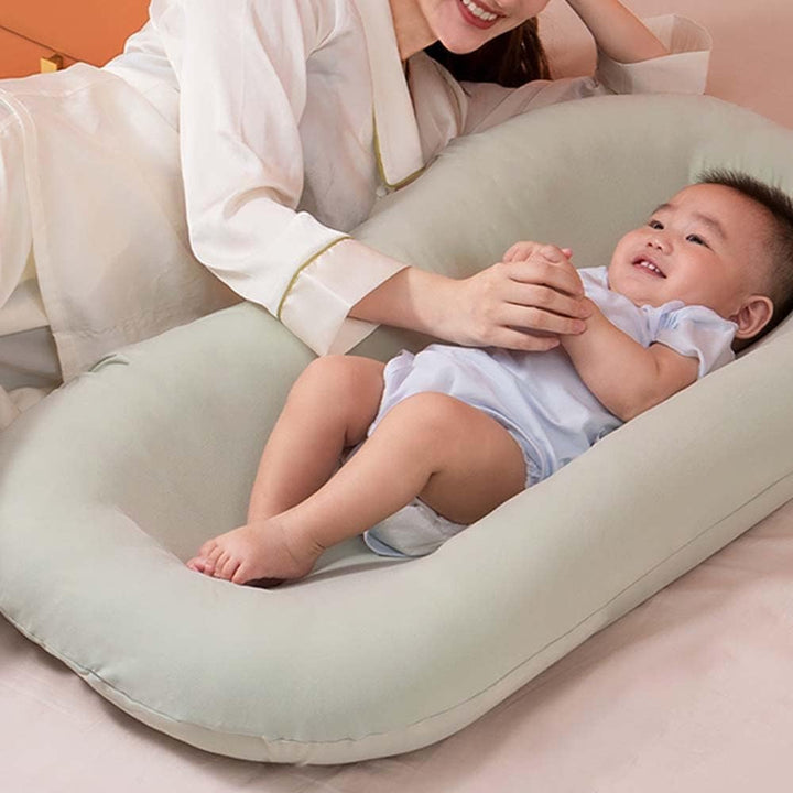 Baby lounger-pude - blødt bomuld | Babyrede til børn 0-24 måneder