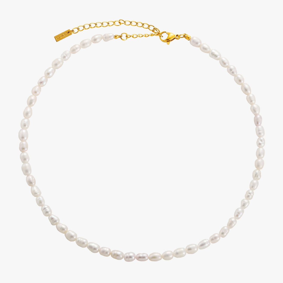 Ferskvandsperle choker - Amélie