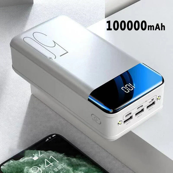 Powerbank 50.000 mAh ultra høj kapacitet