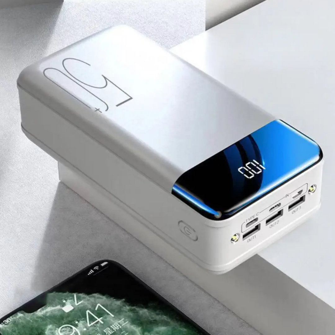 Powerbank 50.000 mAh ultra høj kapacitet