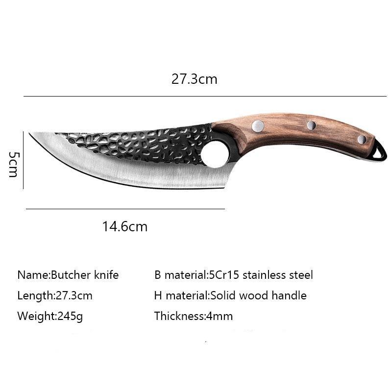 Japansk køkkenkniv Huusk Premium Control Pro håndlavet
