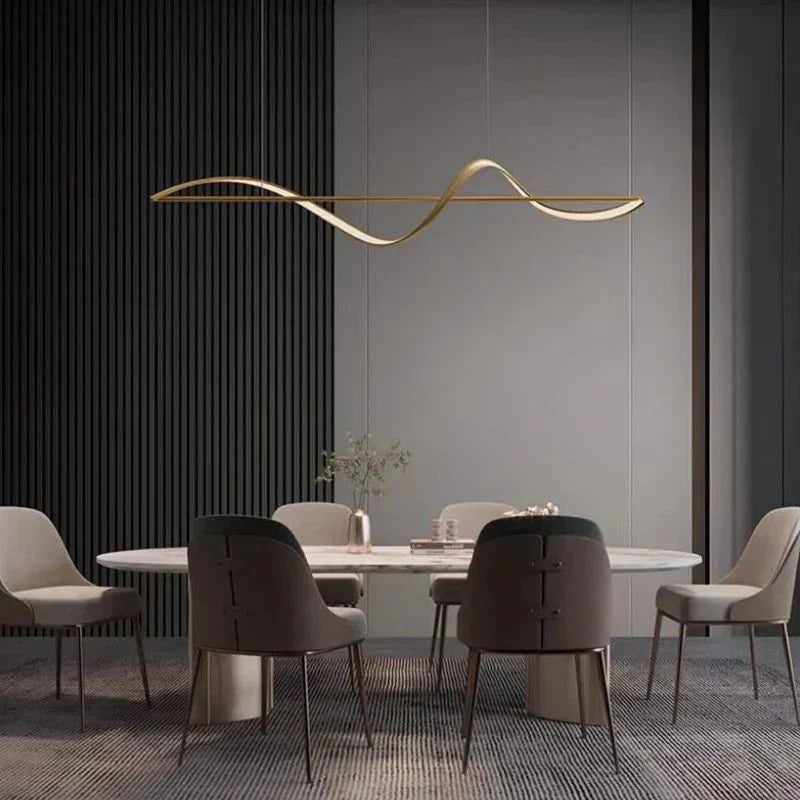 "Fala"-pendellampe – moderne LED-lampe til bord eller køkkenø