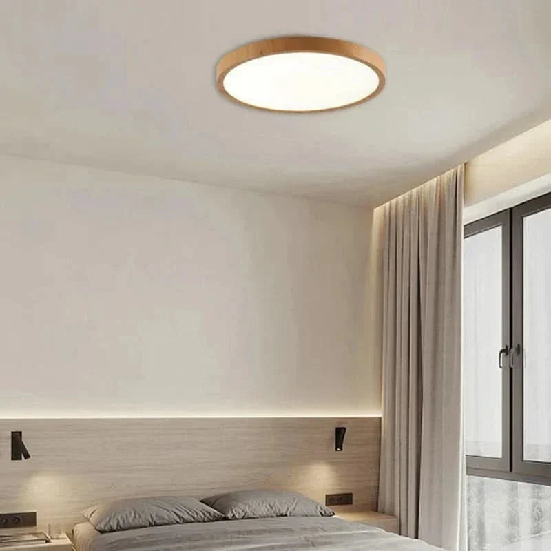 Ultratynd rund LED-loftlampe