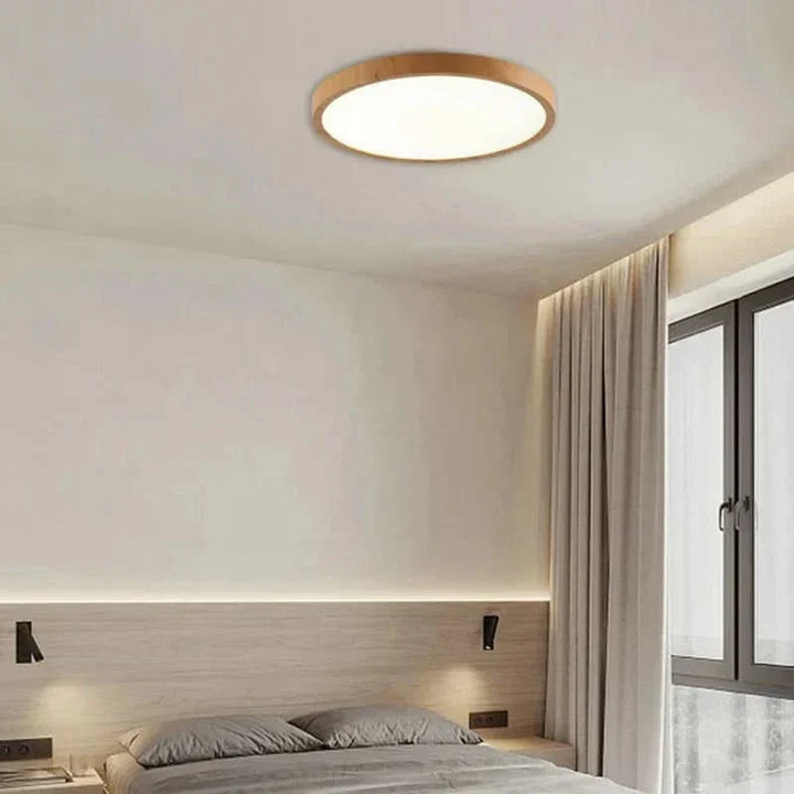 Ultratynd rund LED-loftlampe