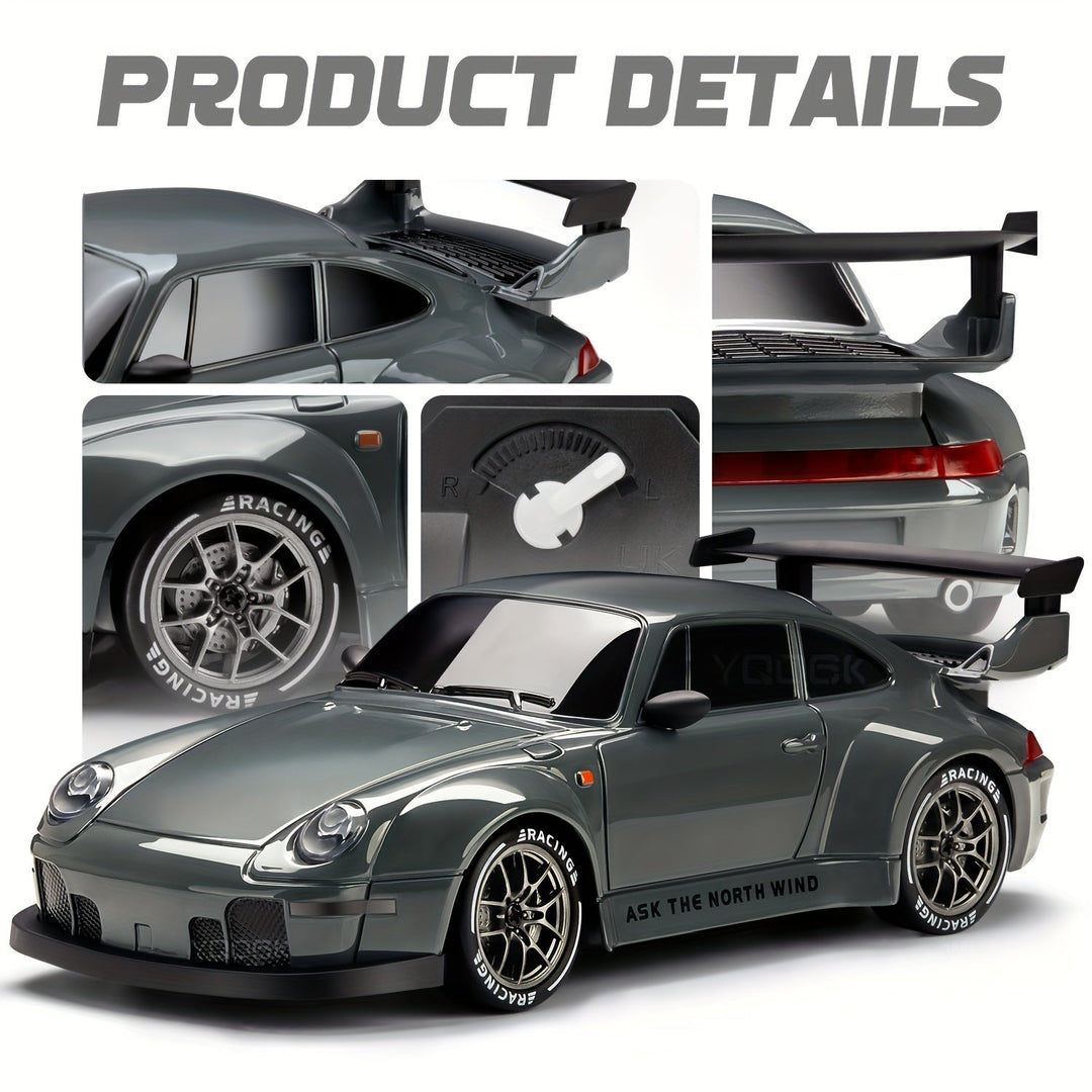Ultimate Drift Racer 1:24 - RC-bil med lysende hjul