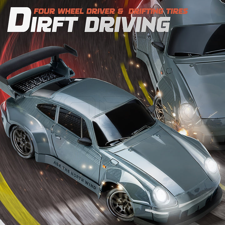 Ultimate Drift Racer 1:24 - RC-bil med lysende hjul