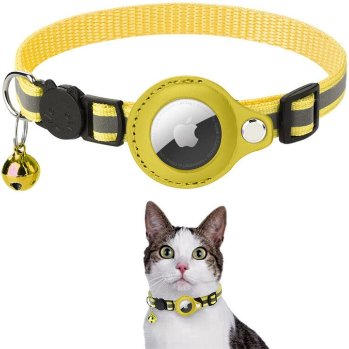GPS-halsbånd til katte med reflekterende design
