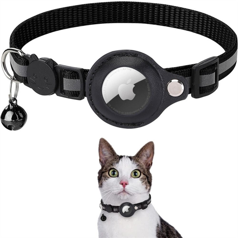 GPS-halsbånd til katte med reflekterende design