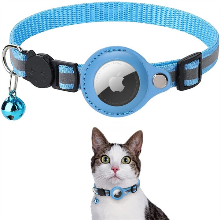 GPS-halsbånd til katte med reflekterende design