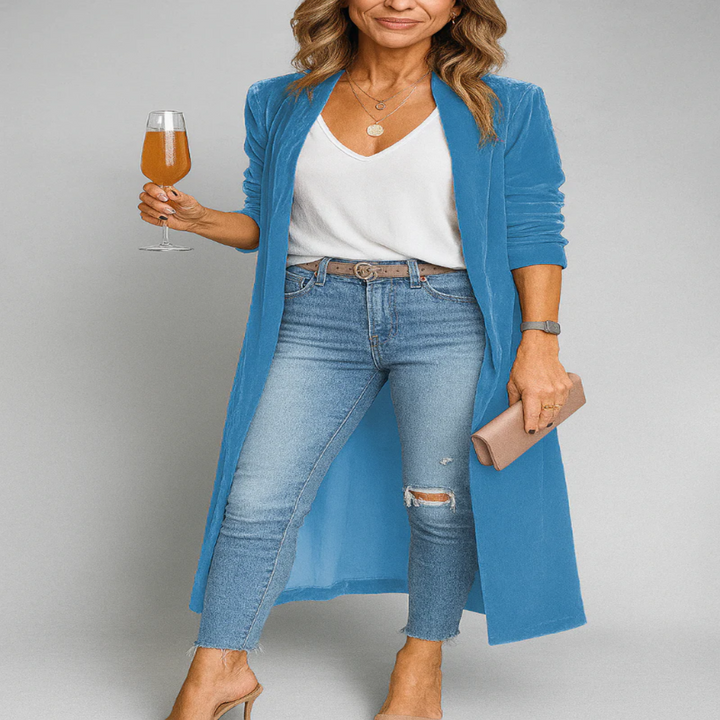 Lang Duster Cardigan til kvinder