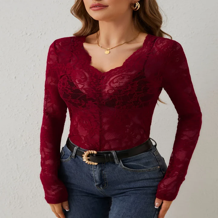 Dameblonebluse – Feminin detalje for elegant stil
