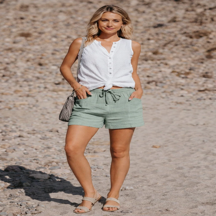 Dame casual letvægtsshorts