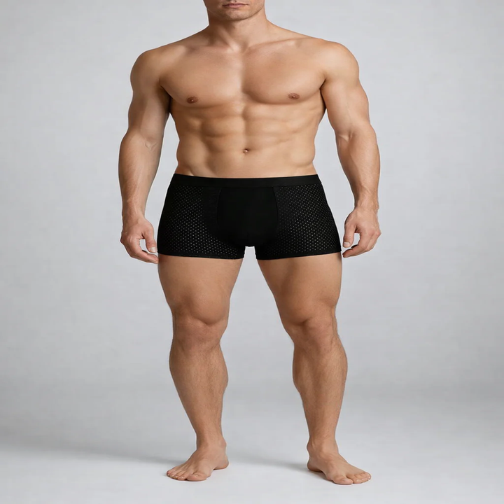 Herre boxershorts i mesh, 5-pak