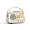 Sandsberg Retro Radio Bluetooth-højttaler | Trådløs | Bærbar | Elegant lyd til hjemmet og på farten