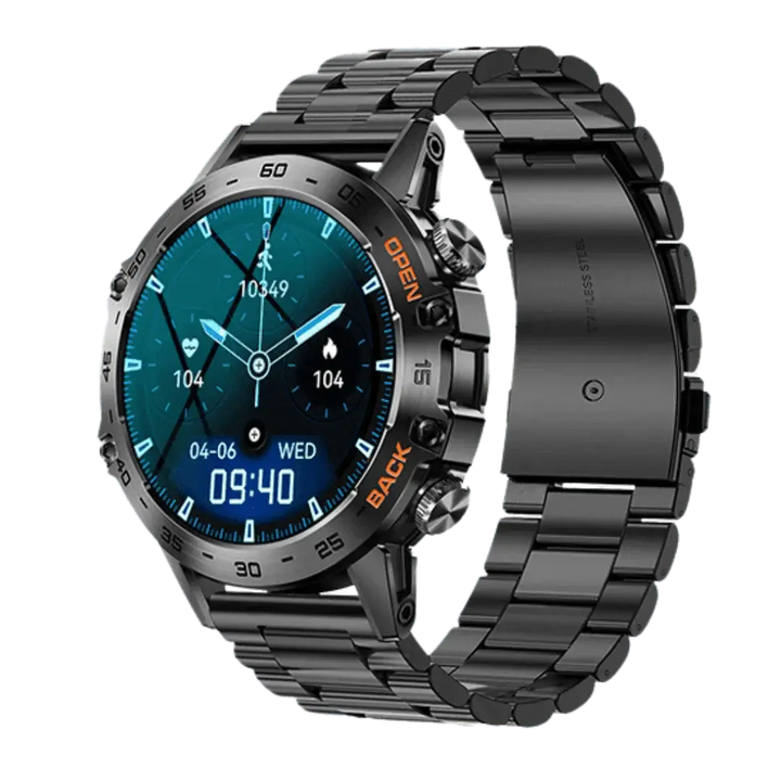 Robust smartwatch med GPS - Sundhedsovervågning | Bluetooth