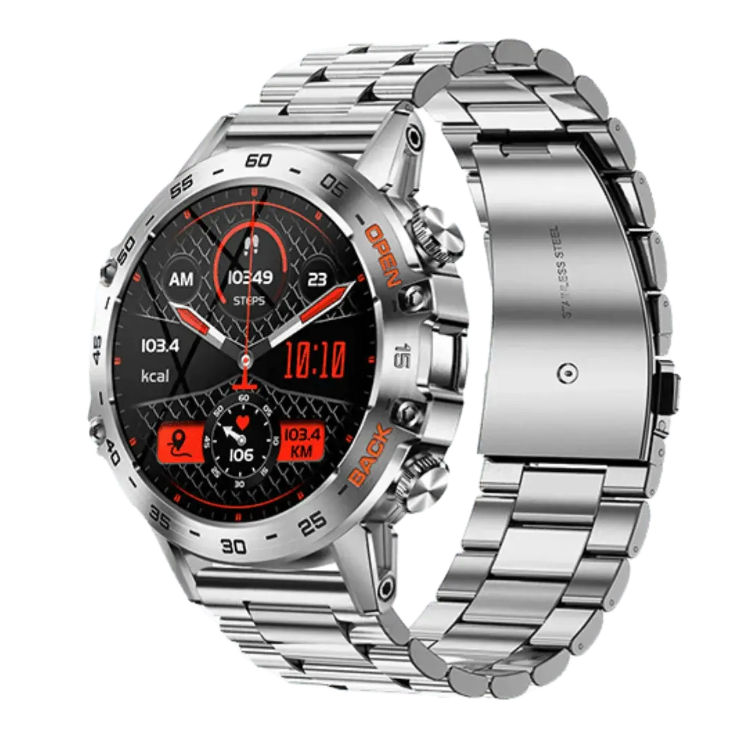 Robust smartwatch med GPS - Sundhedsovervågning | Bluetooth