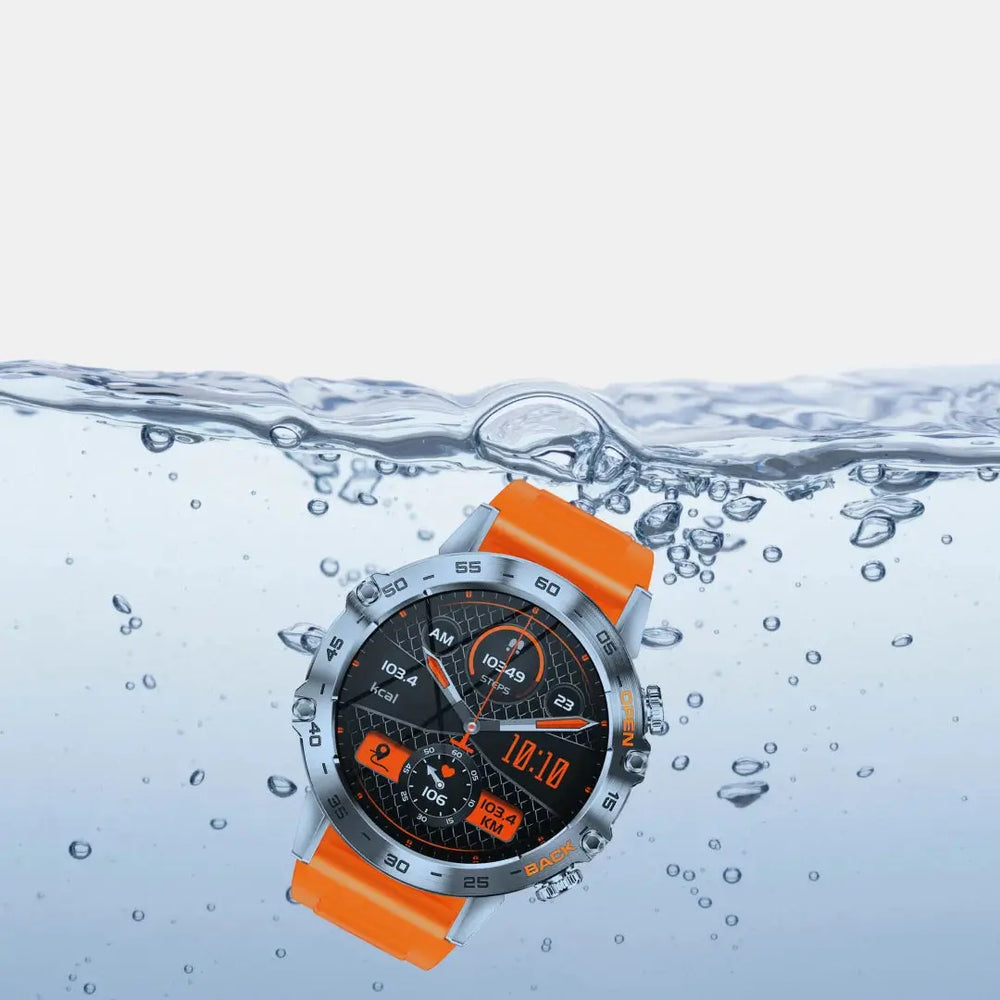 Robust smartwatch med GPS - Sundhedsovervågning | Bluetooth