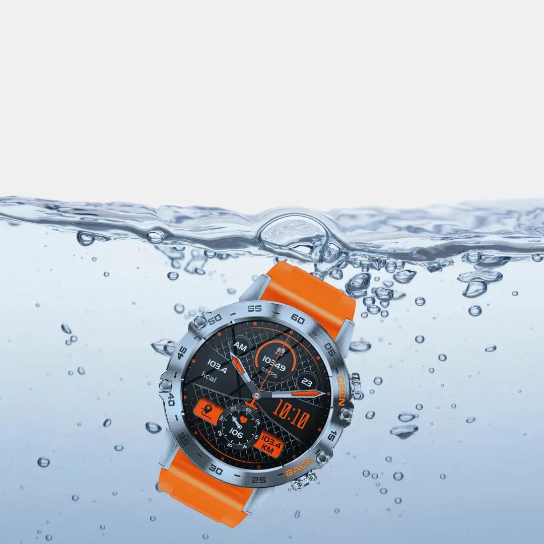 Robust smartwatch med GPS - Sundhedsovervågning | Bluetooth
