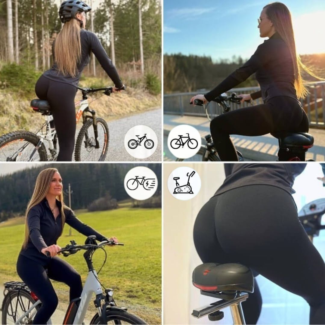 SellaPro – cykelsadel til mænd og kvinder | komfortabel sadel med fjedring