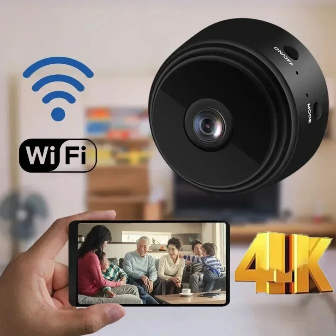 Kompakt HD WiFi-sikkerhedskamera