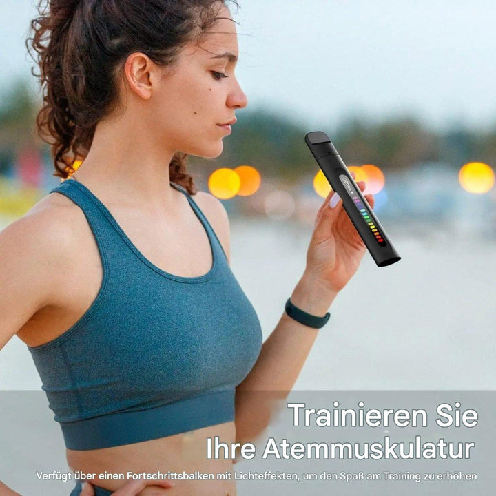 Intelligent åndedrætstræner til træning af åndedrætsmusklerne - BreathBoost