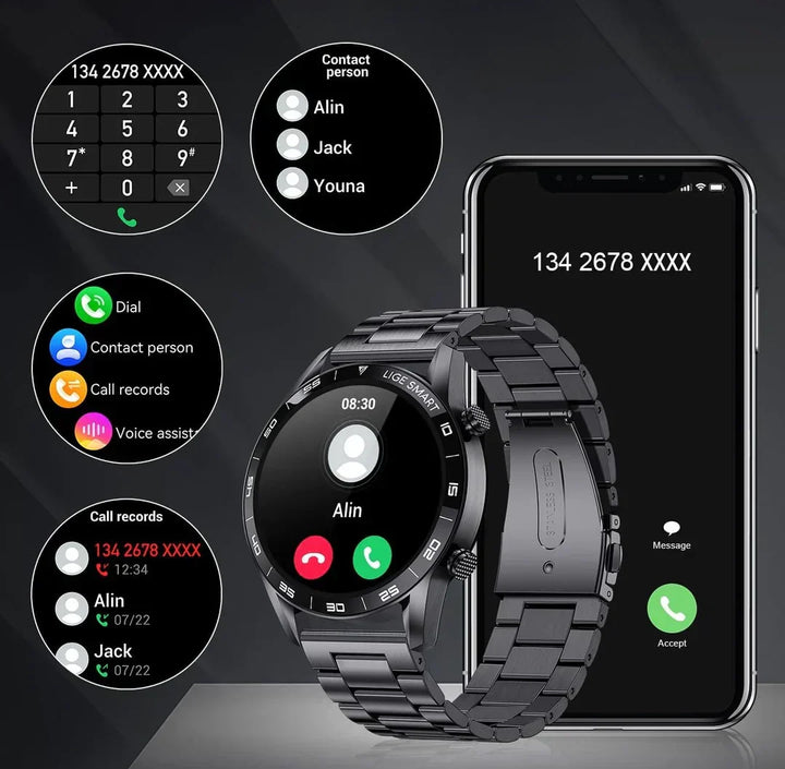 Luksus-smartwatch til mænd – Axel