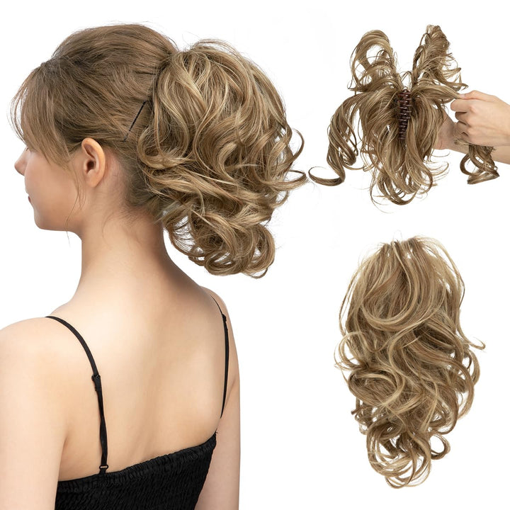 Krøllede Hestehale-Extensions – Mira