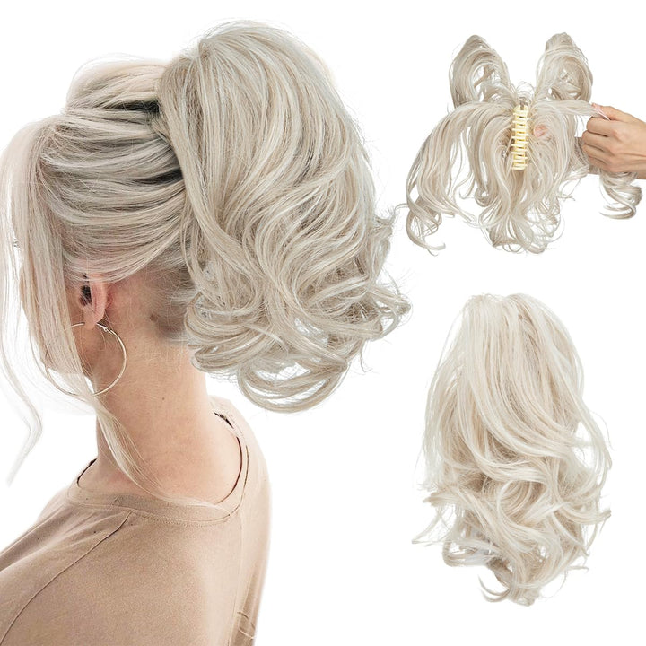 Krøllede Hestehale-Extensions – Mira