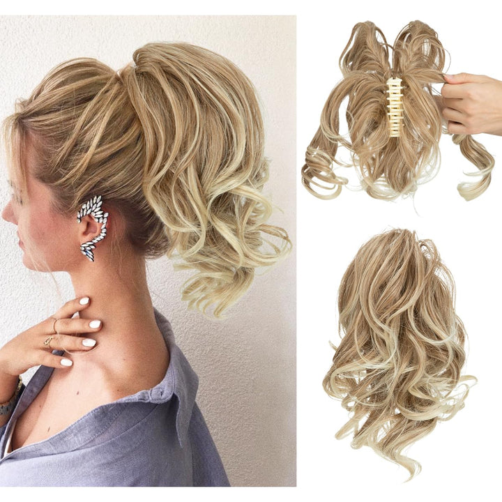 Krøllede Hestehale-Extensions – Mira