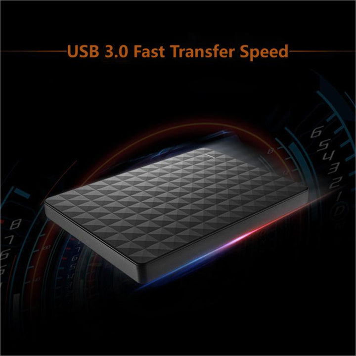 Ultratynd bærbar harddisk 10TB med USB 3.0 – Axton