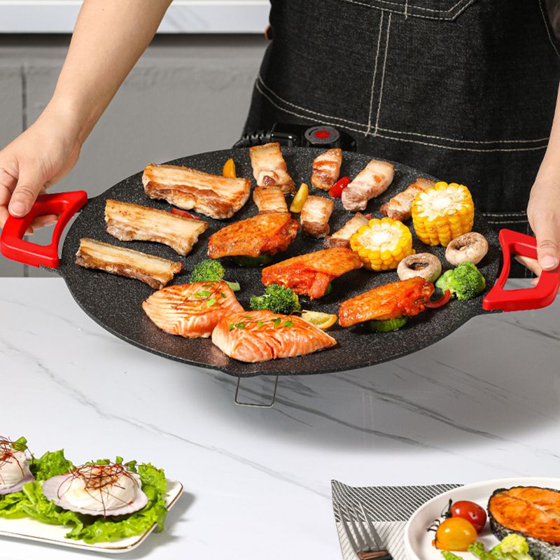 PrimeGrill røgfri smart grill | Kompakt elgrill med justerbare varmeindstillinger og nem rengøring