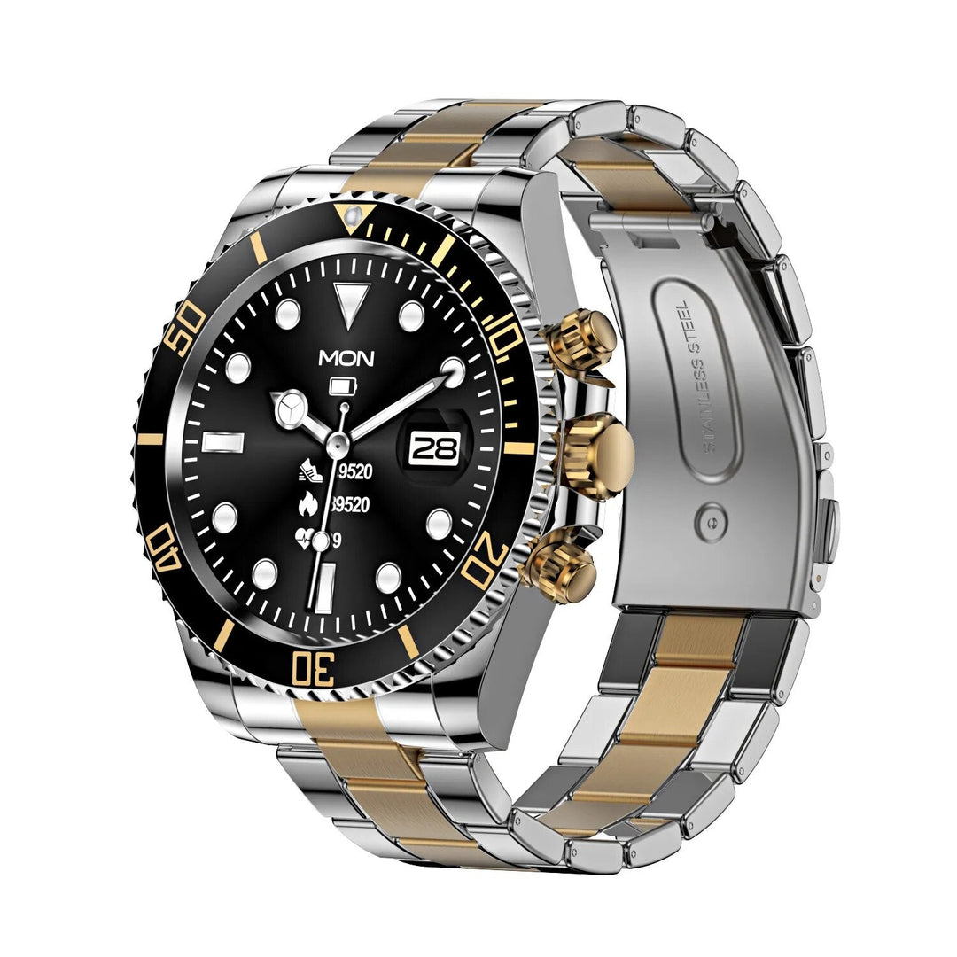 TimeMaster smartwatch – elegant stål | Avanceret teknologi