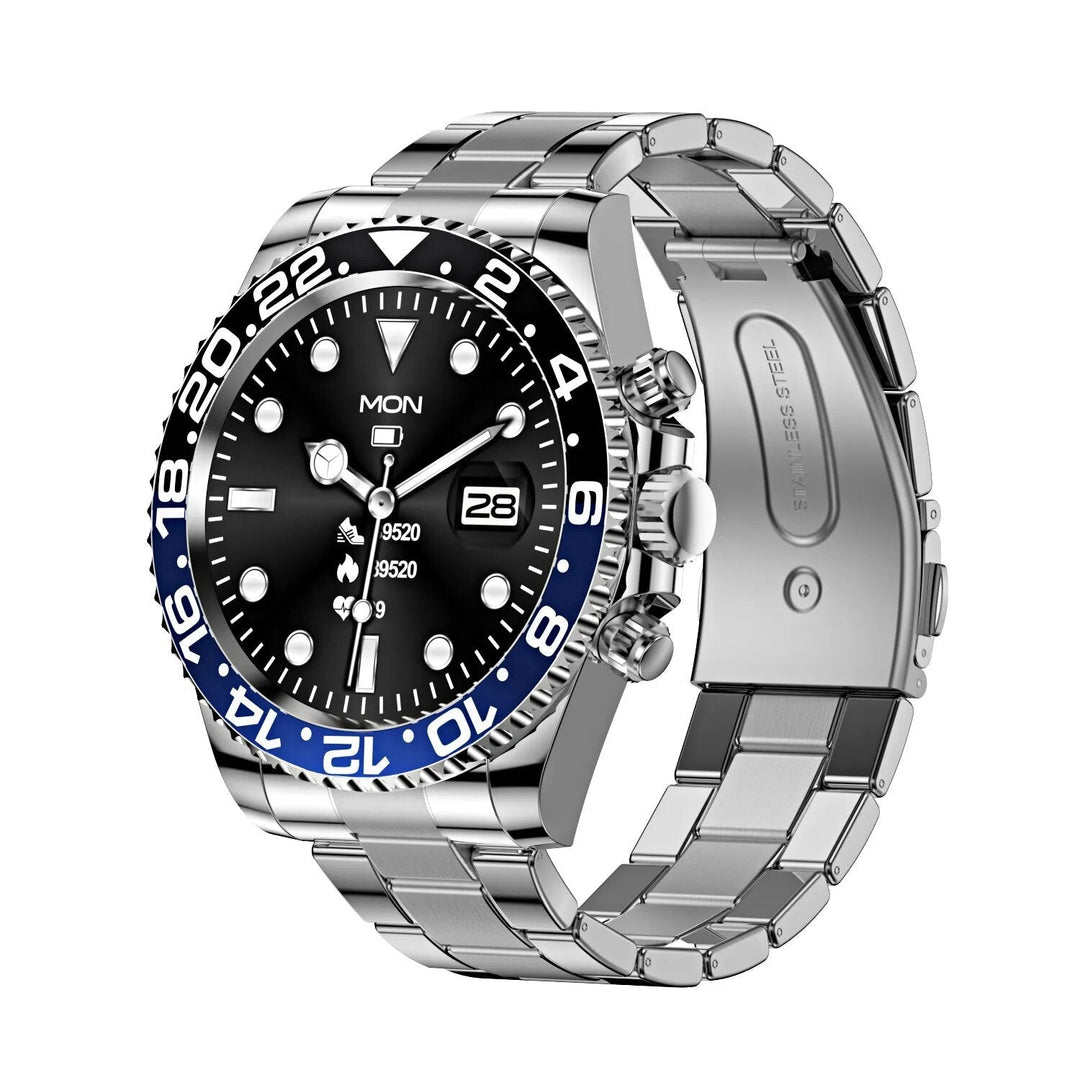 TimeMaster smartwatch – elegant stål | Avanceret teknologi