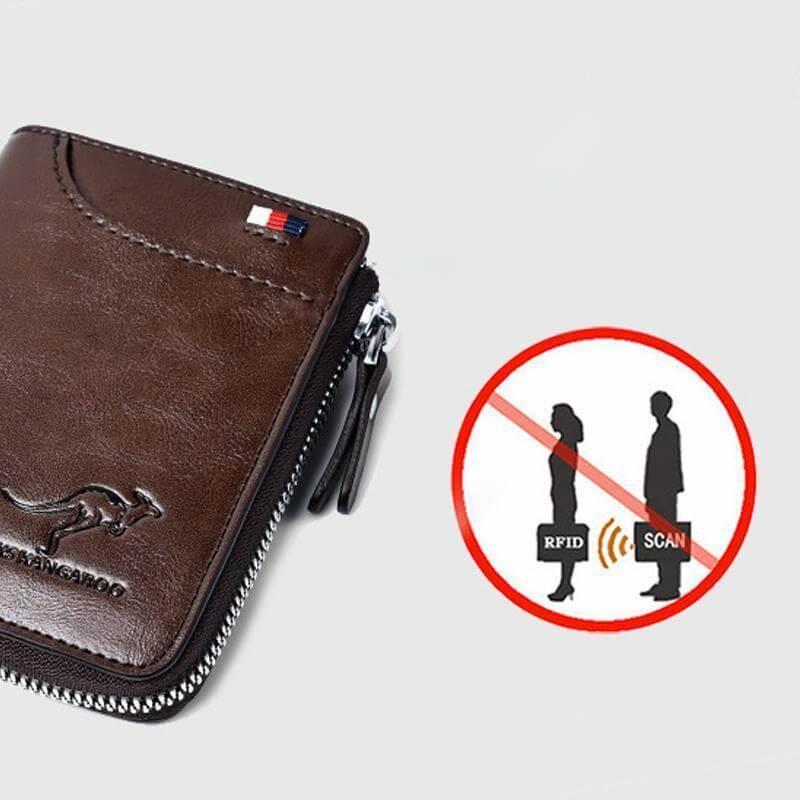 GUARDSAFE - Tyverisikret tegnebog til mænd | RFID-beskyttelse