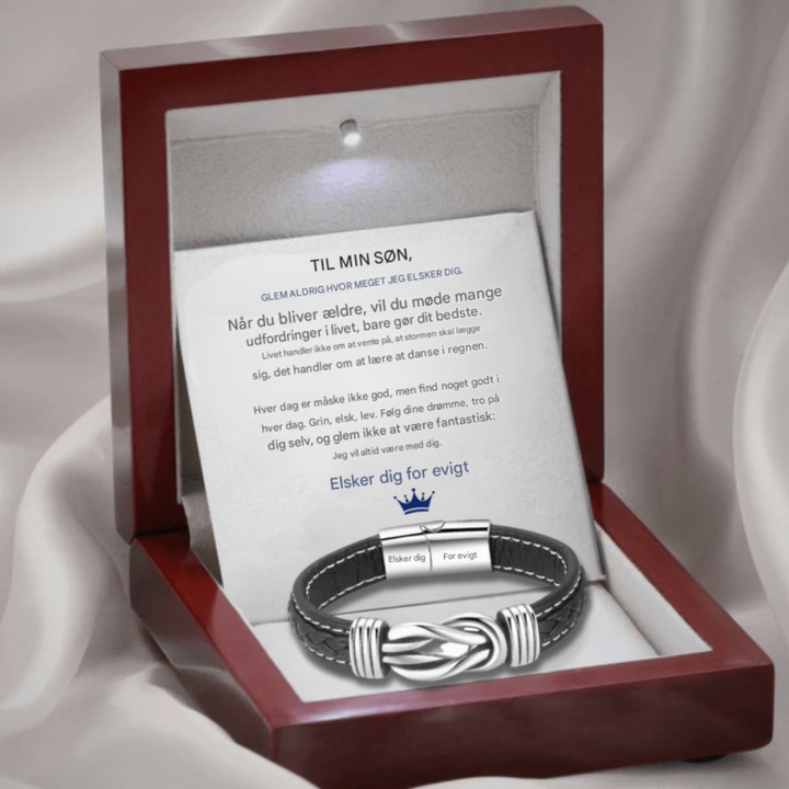 Herre Infinity Armbånd