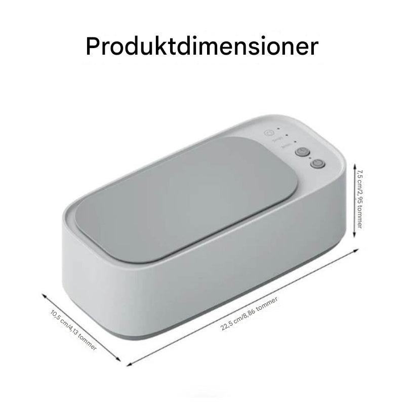 Ultralydsrensemaskine til smykker