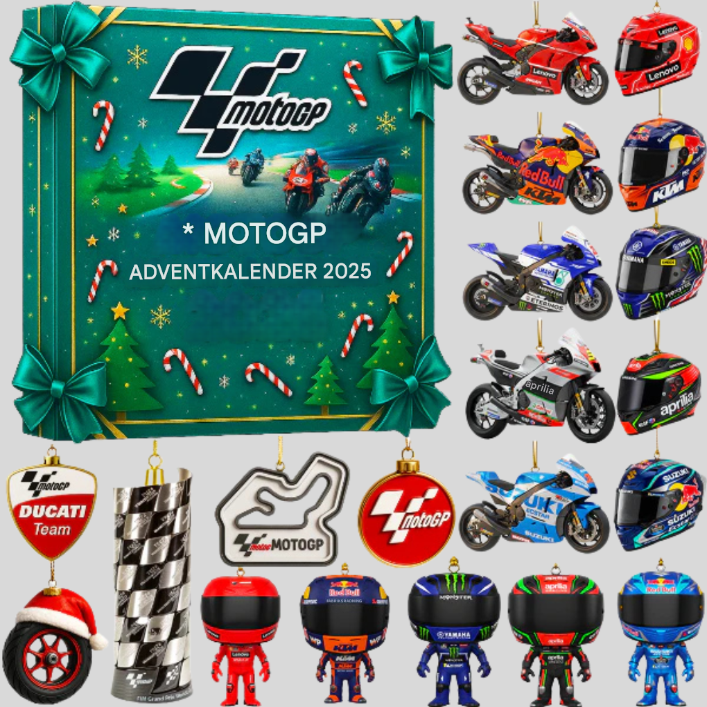 MotoGP™ Adventskalender 2025 – 24 dage med racerløb – samleobjekter