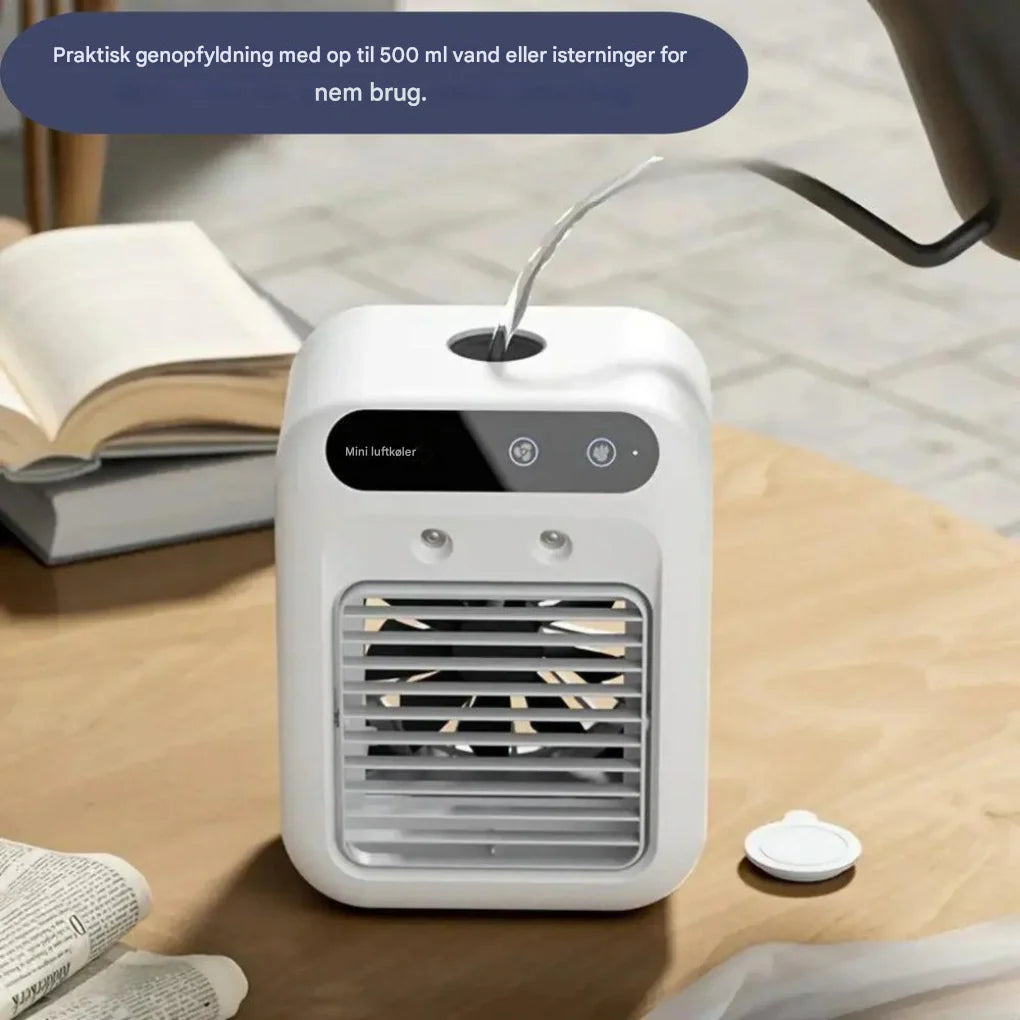 Sommerluftkøler og -diffusor