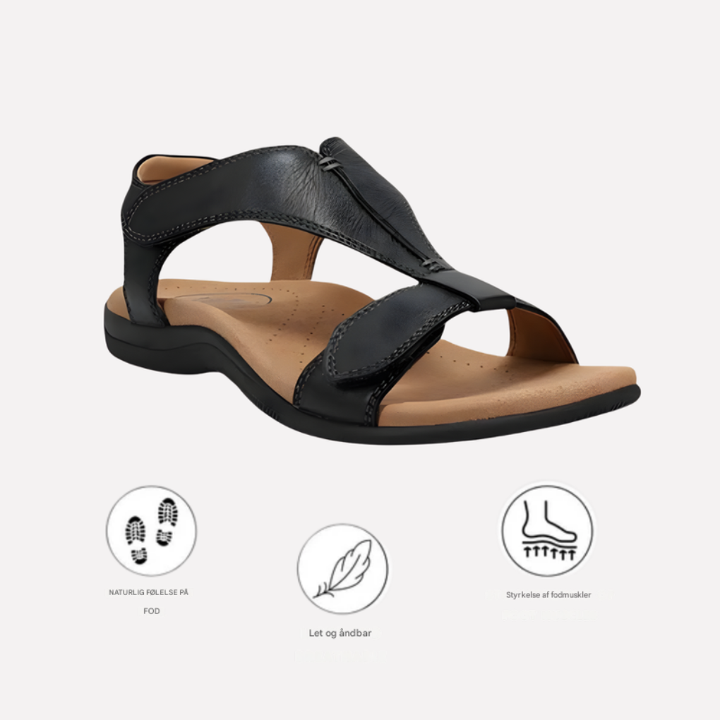 Ergonomiske sandaler til kvinder